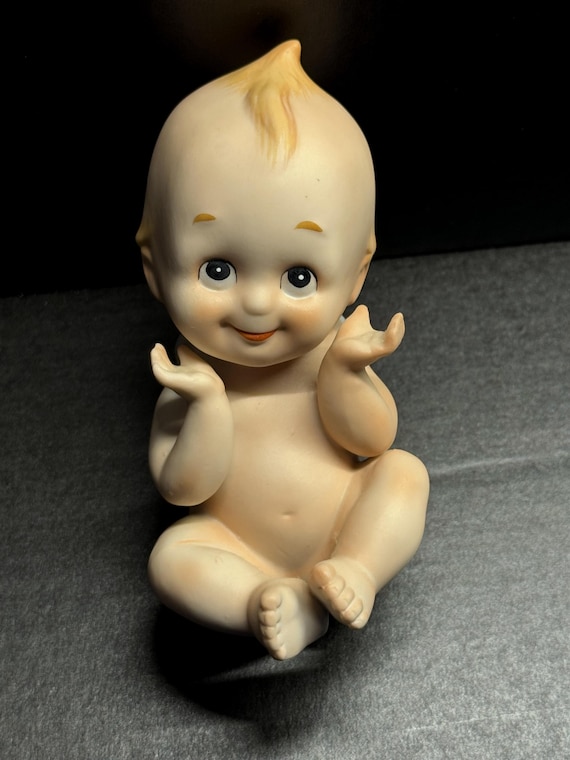 ビンテージ Kewpie 人形 Kewpie Doll Jointed Arms Squeaky Rubber Toy 