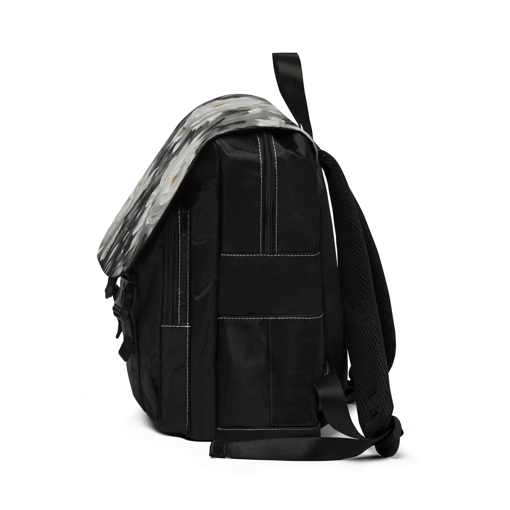 Floral Unisex Casual Shoulder Backpack