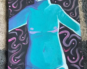 Scars, Handpainted Canvas!