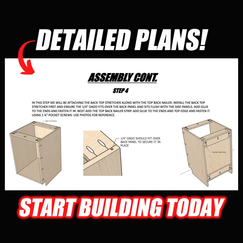 Lower Carcass Plans Etsy