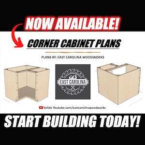DETAILED Corner Cabinet Plans