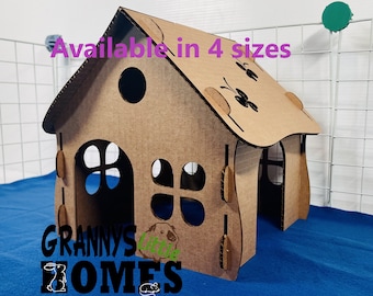 Cardboard Butterfly Pet House