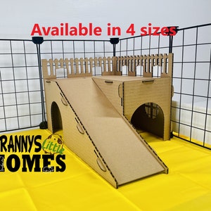 Cardboard Hide with Ramp and 2 Exits