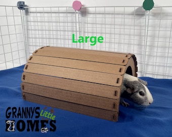 Laser Cut Cardboard Tunnel: Small Pet Hideaway