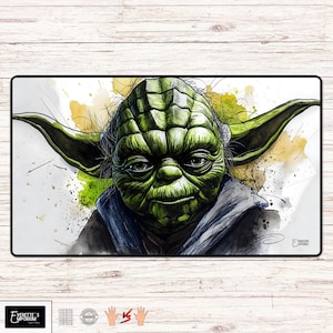 Master of the Force - SWU Playmat - 24&quot;x14&quot; or 31.5&quot;x15.5&quot; - Board Game TCG Mat, Card Game Mat or Desk Mat