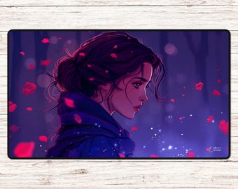Belle, Magician - TCG Playmat - 24" x 14" or 31.5" x 15.5" inches - Board Game, Card Game or Desk Mat