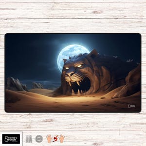 Cave of Wonder - TCG Playmat - 24&quot; x 14&quot; or 31.5&quot; x 15.5&quot; inches - Board Game, Card Game or Desk Mat