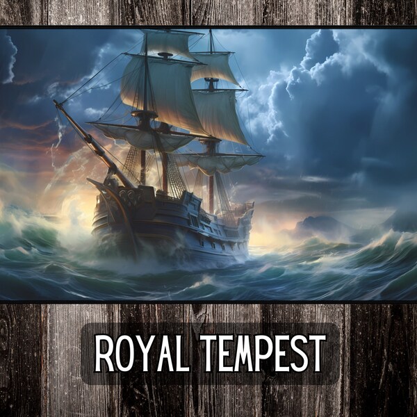 Tapis de jeu JCC Lorcana The Royal Tempest - 22 x 12