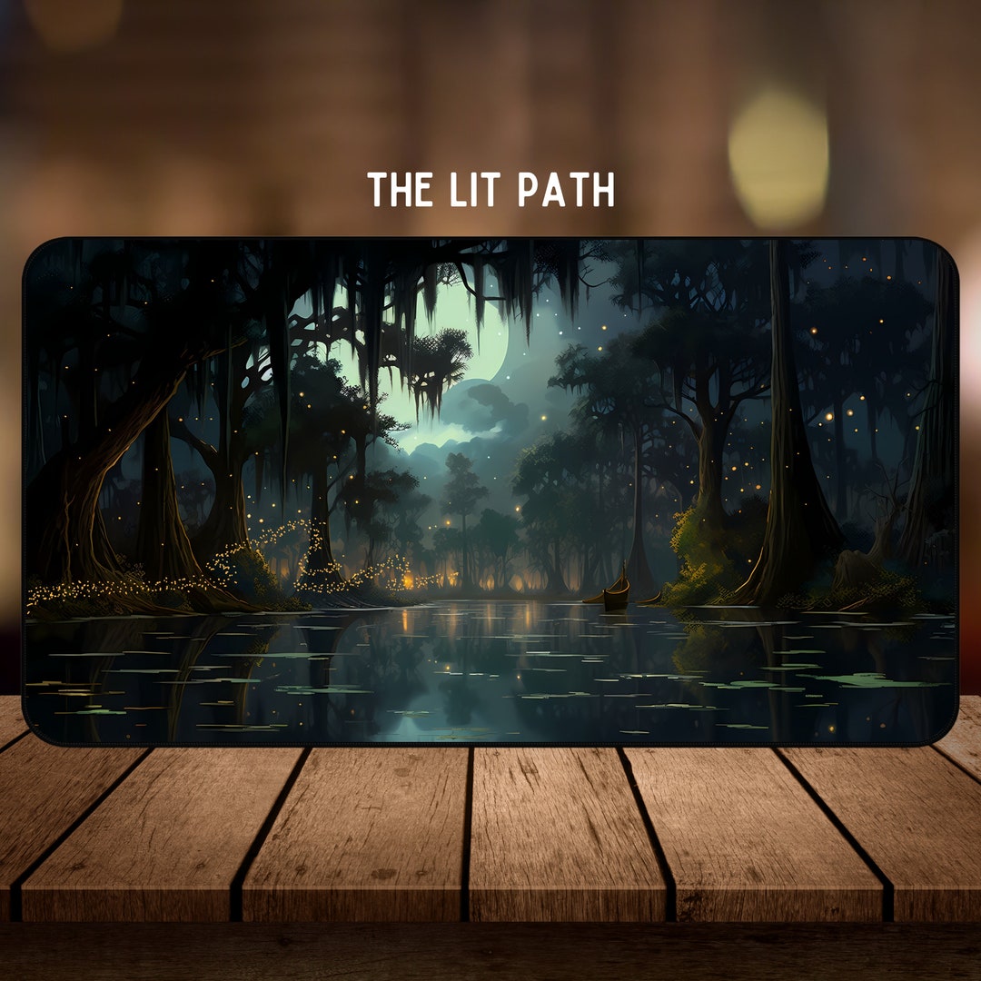 The Lit Path - TCG Playmat (22" X 12") - Etsy