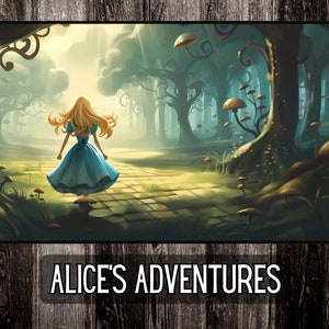 Alice's Adventures Lorcana TCG Playmat - 22x12