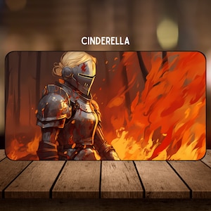 Cinderella the Knight - TCG Playmat (22" x 12")
