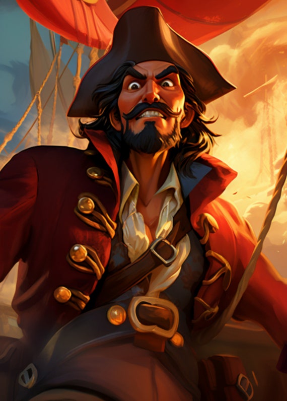 Lorcana Card Sleeve Artwork Captain Hook -  Canada