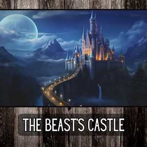 The Beast's Castle Lorcana TCG Playmat - 22x12