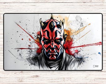 Crimson Wrath - Tcg Spielmatte oder Schreibtischmatte (24" x 14" oder 80cm x 15,5"