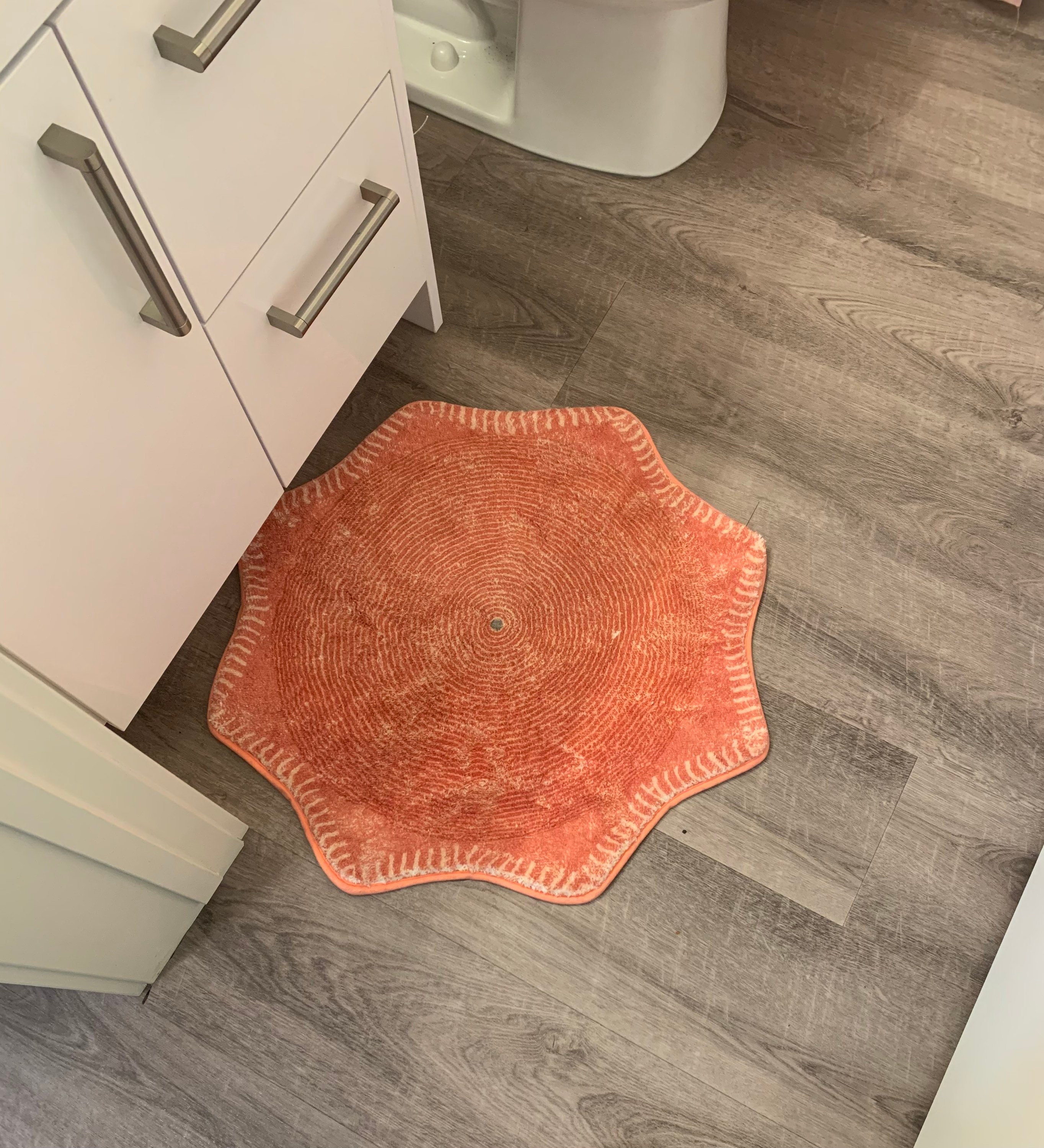 TOKLYUIE Super Absorbent Floor Mat, Quick-drying Bathroom Mats, Absorbent Bath Mats for Home, Rubber Non-Slip Bottoms, Easy to Clean, Simple