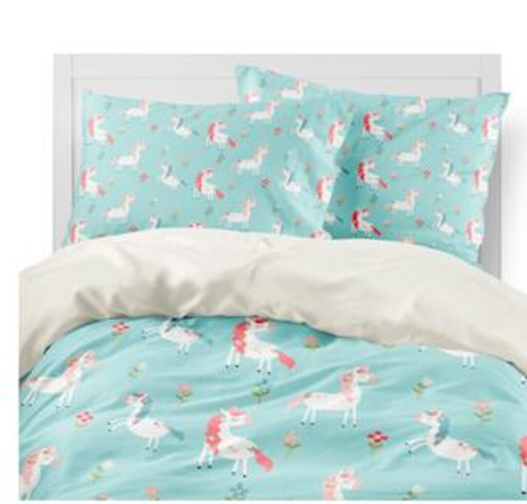 MOUSE UNICORN SLEEPWEAR SHORT SET - BLUE