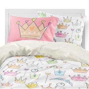 Princess Bedroom Decor, Princess Bedroom, Princess Comforter, Princess Bedding, Princess Bed Set, Princess Room Decor, Girls Bedding, Girls