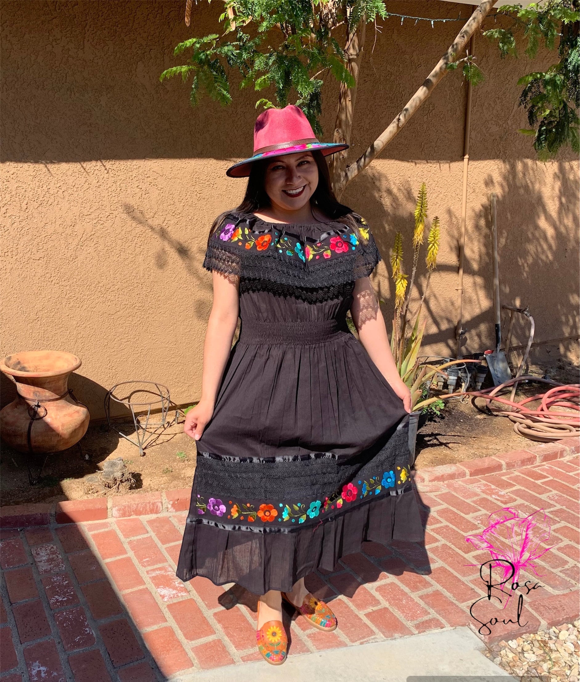 etsy mexican embroidered dress Mexican Girl Set, Traditional Mexican Girl outfit 3 Pieces