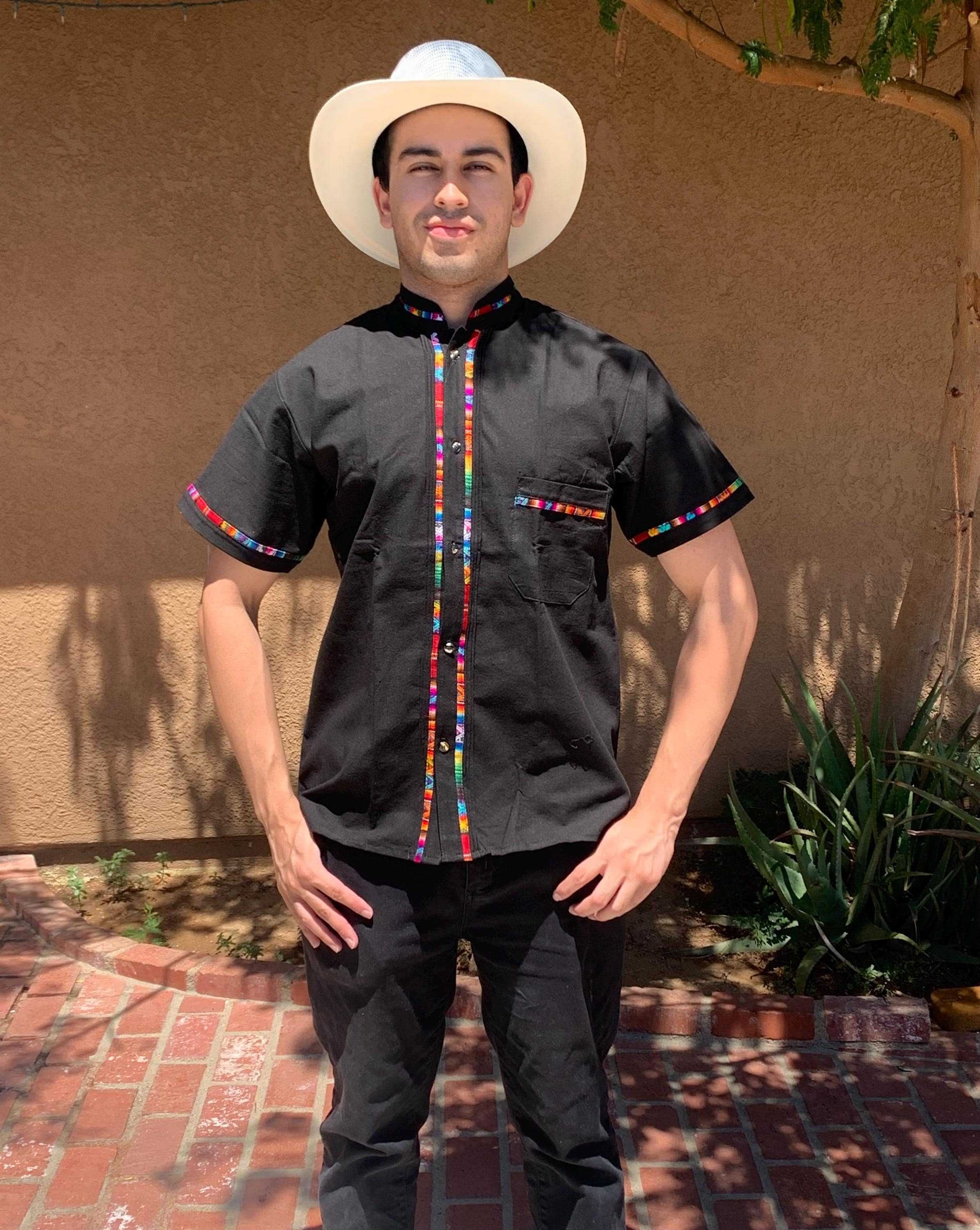 Guayabera Yucateca Guayabera Presidencial Negra Guayabera Yucateca