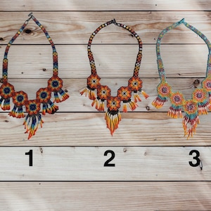 Mexican Beaded Necklaces - Etsy
