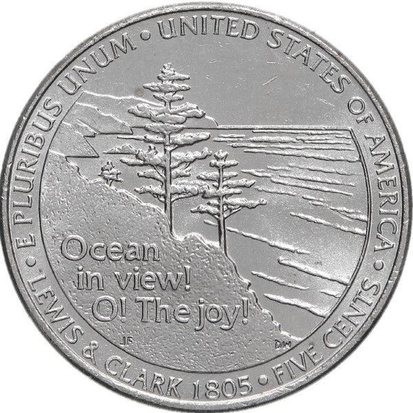 2005 D Nickel Ocean In View 2005 Ocean in View Nickel Coin - Etsy