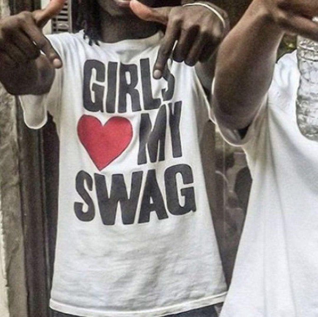  Boys Love My Swag Shirt Boys Heart My Swag Valentine's Day T- Shirt : Clothing, Shoes & Jewelry