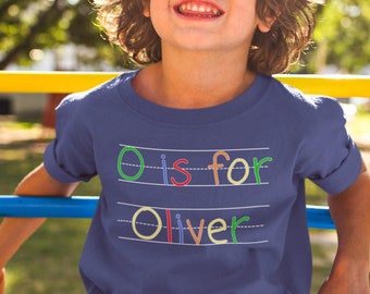Camiseta de primer grado, camiseta de regreso a clases con nombre personalizado