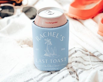 Refroidisseur de boîte de nuit Coastal : cadeau nuptiale de plage personnalisé