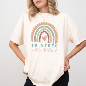 TK Teacher Shirt, Custom Transitional Kindergarten Teacher Shirt, TK Crew Shirts, First Day of TK Tee, Tk Teacher Gift, Back to School Shirt