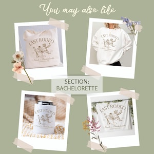 Last Rodeo Banner Custom Western Bachelorette Party Decor Cowgirl ...