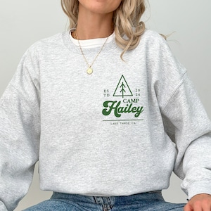 Lager Bachelorette Sweatshirt, benutzerdefinierte Camping Bachelorette Shirt, Cabin Crew T-Shirt, Wandern Bachelorette Pullover, See Themen Brautparty Geschenke
