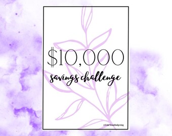 10K Savings Challenge