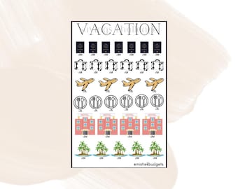 Vacation Savings Challenge Cash Budgeting DIGITAL DOWNLOAD