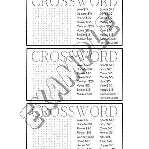 CROSSWORD Digital Download