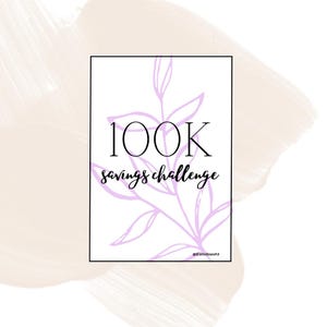 100K Savings Challenge Digital Download