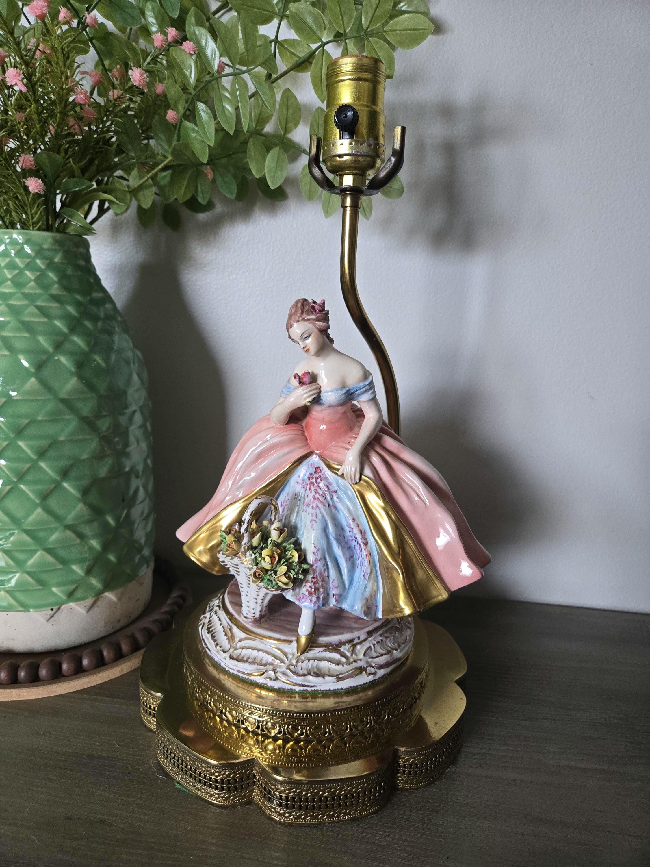 Capodimonte figurine lamps - Etsy 日本
