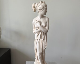 SANTINI - Large Resin Sculpture Woman - Italy - Vintage
