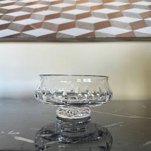 Waterford Crystal 5” Footed Compote Candy Dish