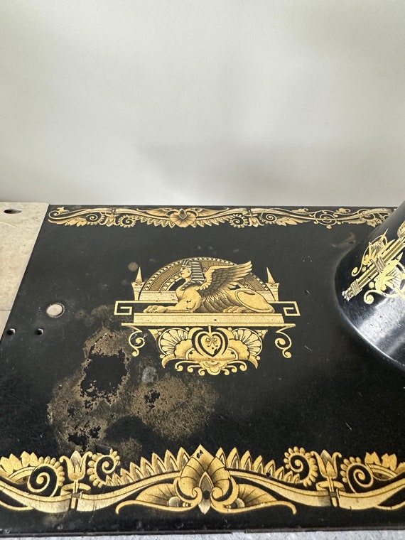 Antique 1905 Singer 27 Gold Sphinx Sewing Machine - Etsy