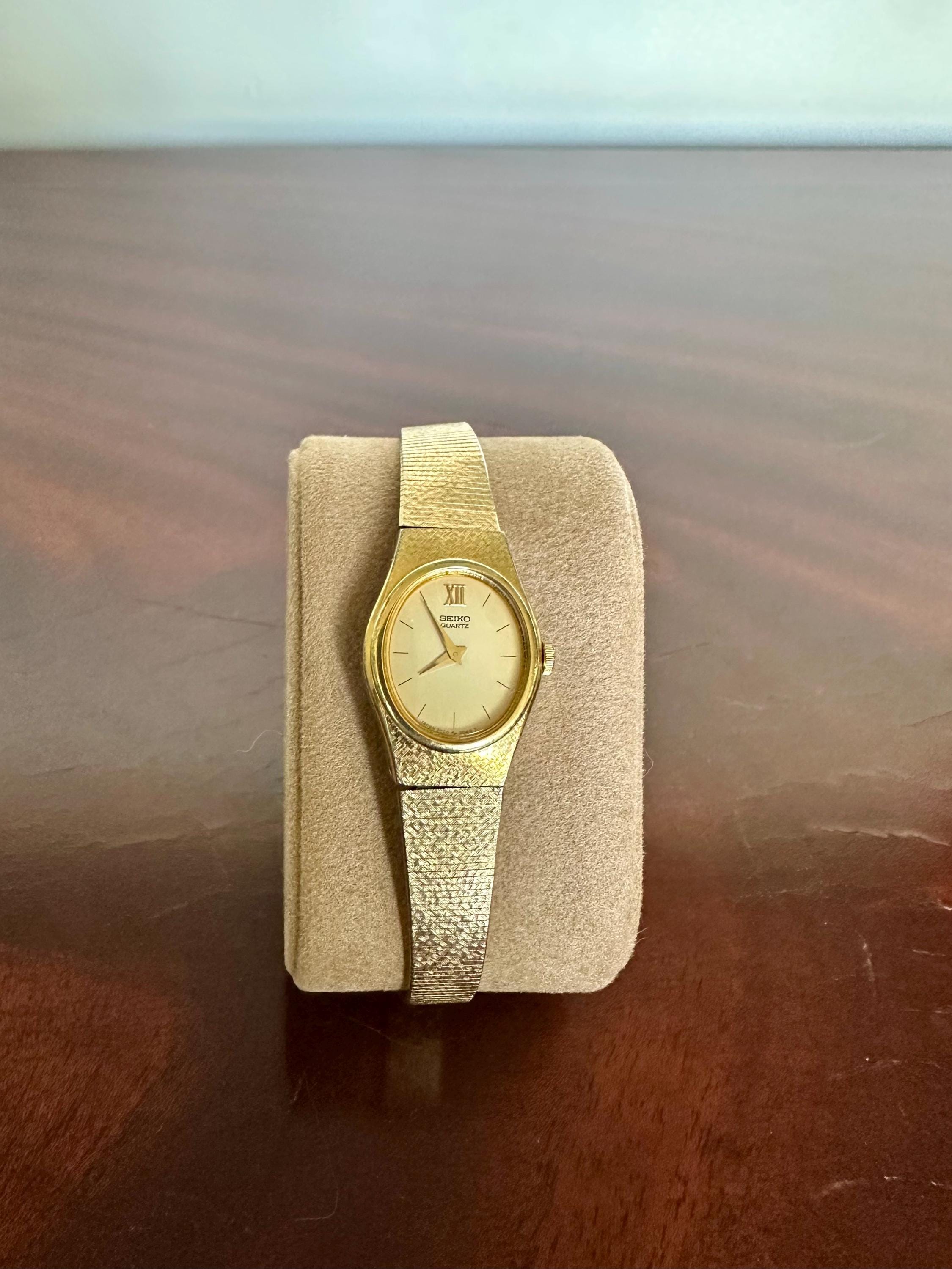 Seiko 2020-6470 Gold Quartz Vintage Cocktail Watch Tested - Etsy