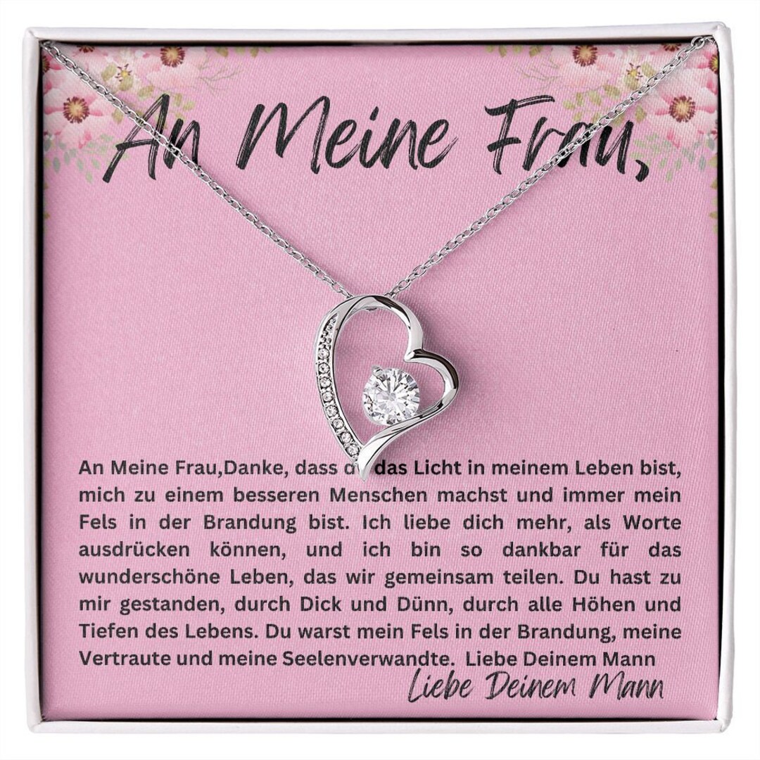 An Meine Frau Geschenk Zum Hochzeitstag Für Meine Frau Etsy