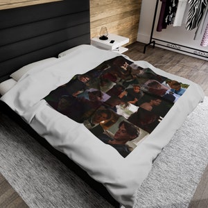 Chris Briney throw blanket. TSITP blanket/gift for friends and family. Couch decorations. Fun gift ideas.