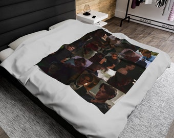 Chris Briney throw blanket. TSITP blanket/gift for friends and family. Couch decorations. Fun gift ideas.