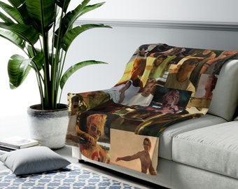JJ Maybank/Rudy Pankow throw blanket. Outer Banks blanket/gift for friends and family. Couch decorations. Fun gift ideas.