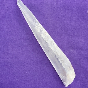 Brazilian Quartz Crystal, Long Quartz Point, 4.5 inches