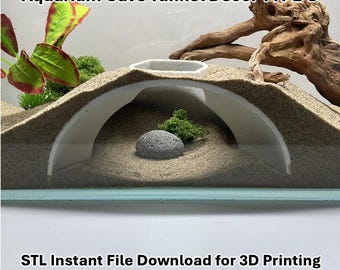 Aquarium Cave Tunnel Decor: 3D Printer STL File
