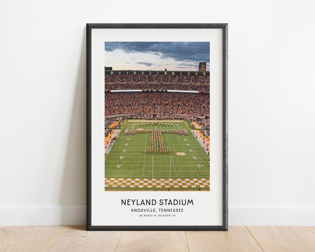 Neyland Stadium Poster/canvas, Tennessee Volunteers, Seat View ...