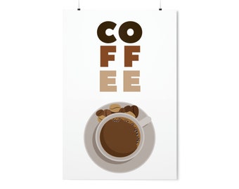 Coffee Premium Matte Vertical Posters