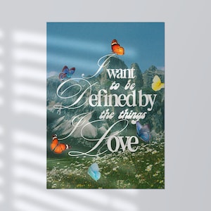 Aesthetic Taylor Quote Poster, Swiftie Lyric Print, Typography Print, Trendy Dorm Room Decor