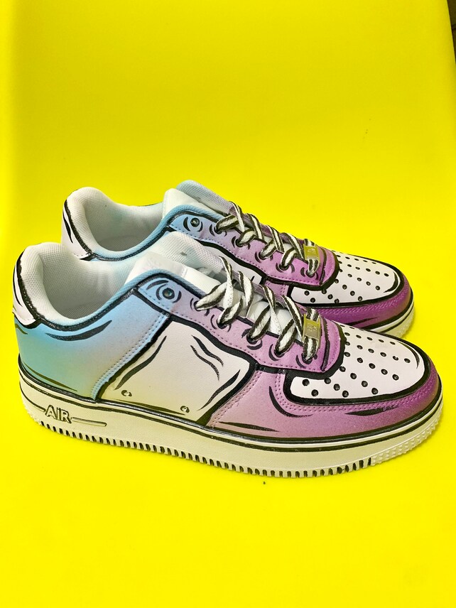 Hand Painted Shoes Wedding Etsy